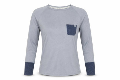 Berghaus Women Grey UK 8 Argentium Long Sleeve Athletic T-Shirt
