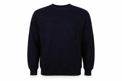 Uniqlo Men’s Navy Blue L Crew Neck Pullover Jumper Long Sleeve