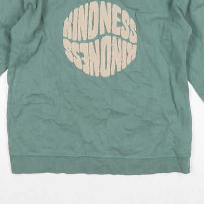 Fat Face Women’s Green UK 10 Kindness Is Trendy Graphic Sweatshirt