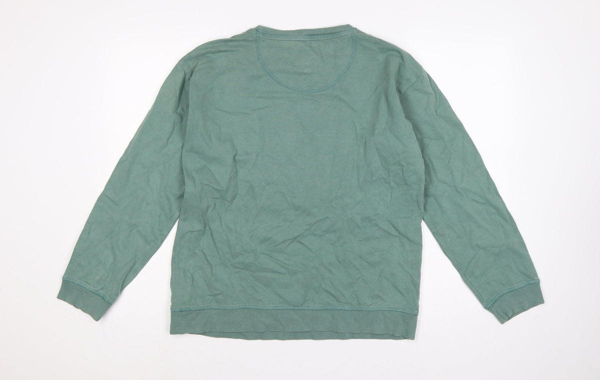 Fat Face Women’s Green UK 10 Kindness Is Trendy Graphic Sweatshirt