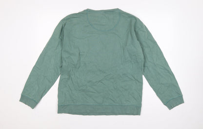 Fat Face Women’s Green UK 10 Kindness Is Trendy Graphic Sweatshirt