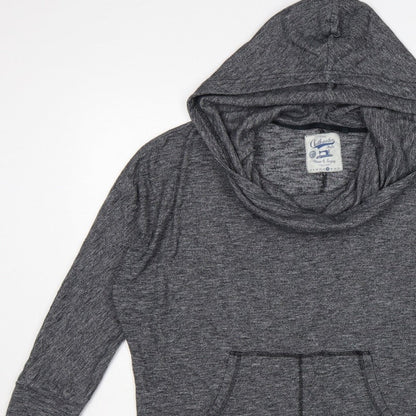 Next Women Grey Size 16 Pullover Hooded Sweatshirt Kangaroo Pocket
