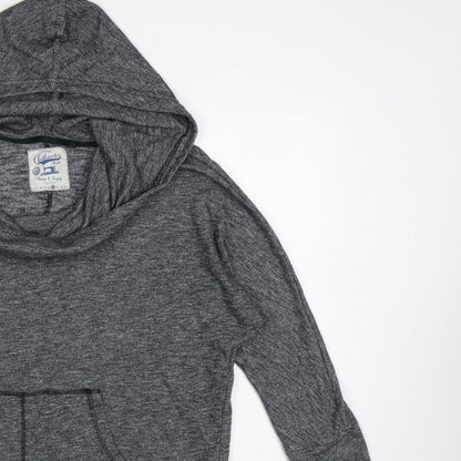 Next Women Grey Size 16 Pullover Hooded Sweatshirt Kangaroo Pocket