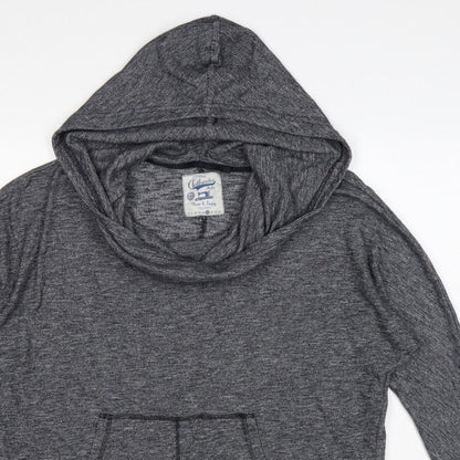 Next Women Grey Size 16 Pullover Hooded Sweatshirt Kangaroo Pocket