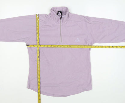 Craghoppers Women’s Lilac UK 10 Half Zip Fleece Pullover Sweatshirt