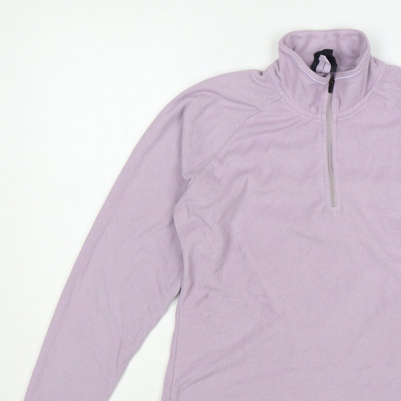 Craghoppers Women’s Lilac UK 10 Half Zip Fleece Pullover Sweatshirt
