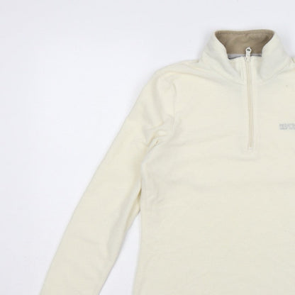Regatta Women’s Ivory UK 10 Quarter Zip Fleece Sweatshirt