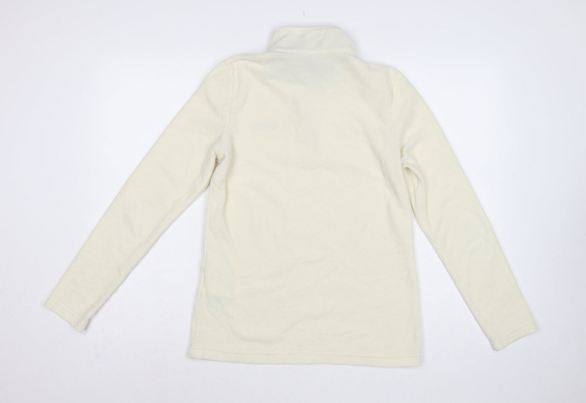 Regatta Women’s Ivory UK 10 Quarter Zip Fleece Sweatshirt