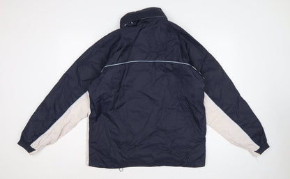 Trespass Women Blue Ski Jacket UK 14 Waterproof Windproof Taped Seams