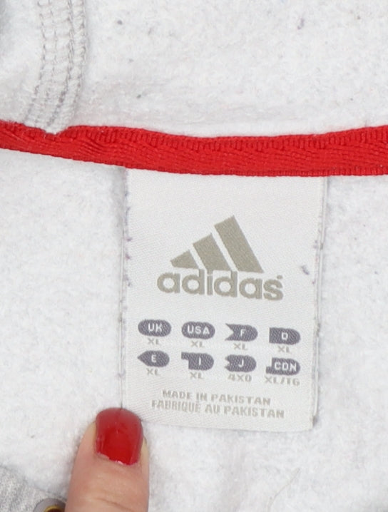 Adidas Men Grey XL Team GB London 2012 Olympic Pullover Hoodie