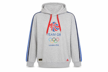 Adidas Men Grey XL Team GB London 2012 Olympic Pullover Hoodie