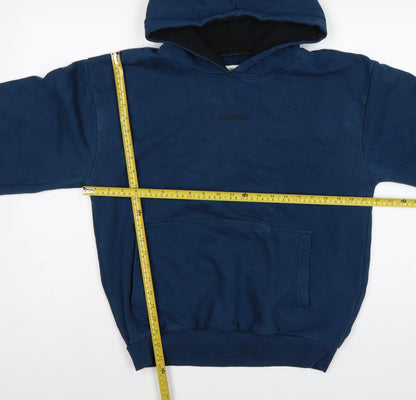 Dillinger Men’s Blue L Pullover Hooded Cotton Logo Hoodie