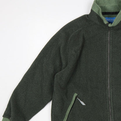 Karrimor Men’s Green M Full Zip Fleece Jacket Hiking Outdoor