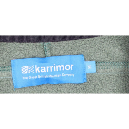 Karrimor Men’s Green M Full Zip Fleece Jacket Hiking Outdoor