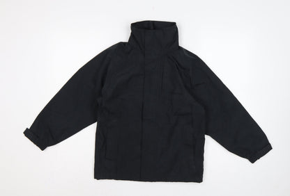 Trespass Boys Black 7-8 Years Ski Jacket Waterproof Windproof TP50