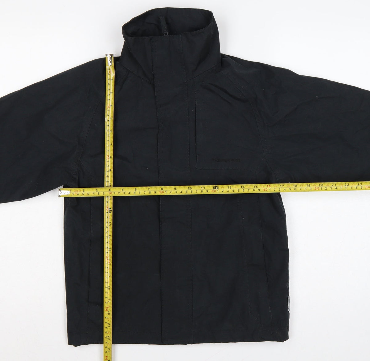 Trespass Boys Black 7-8 Years Ski Jacket Waterproof Windproof TP50