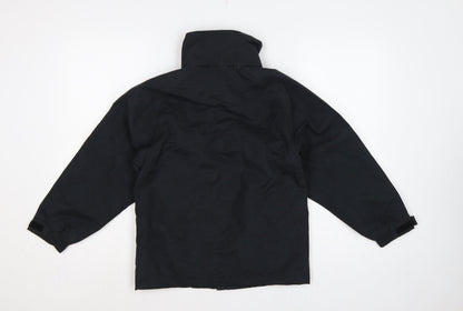Trespass Boys Black 7-8 Years Ski Jacket Waterproof Windproof TP50