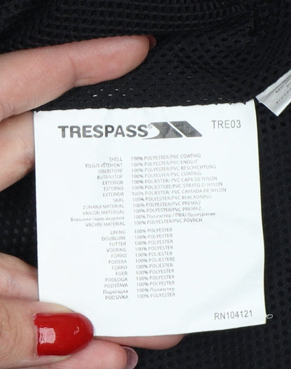 Trespass Boys Black 7-8 Years Ski Jacket Waterproof Windproof TP50