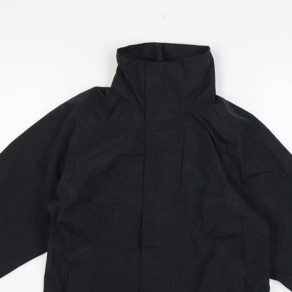 Trespass Boys Black 7-8 Years Ski Jacket Waterproof Windproof TP50