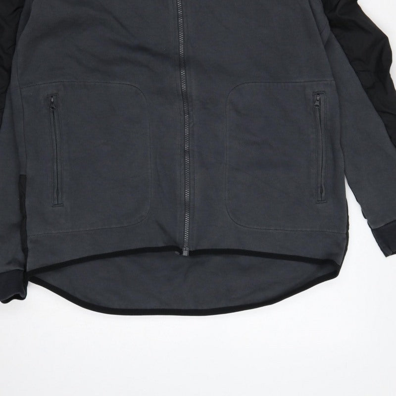 Nike Men’s Grey L Full Zip Hooded Sports Sweatshirt Jacket