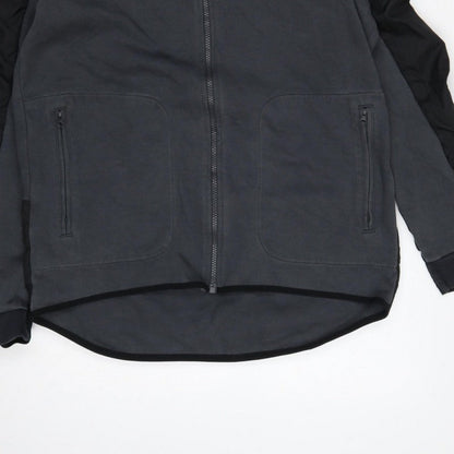 Nike Men’s Grey L Full Zip Hooded Sports Sweatshirt Jacket