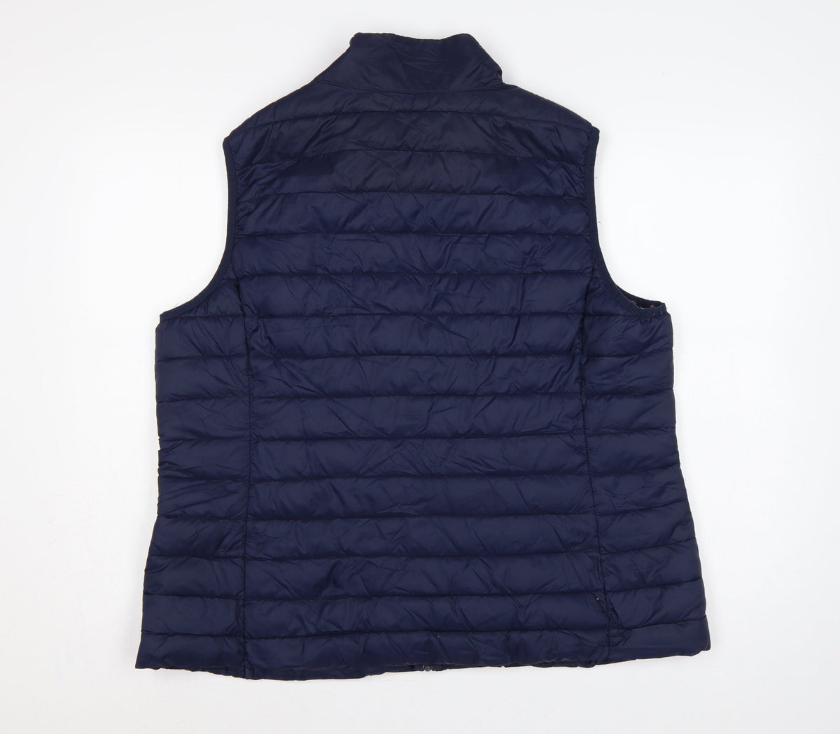 St. Bernard Womens Blue UK 22 Quilted Puffer Bodywarmer Waistcoat