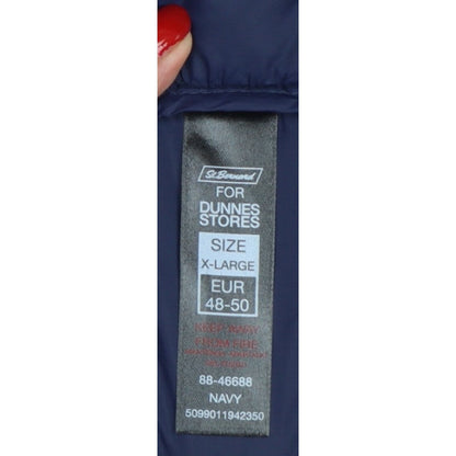 St. Bernard Womens Blue UK 22 Quilted Puffer Bodywarmer Waistcoat