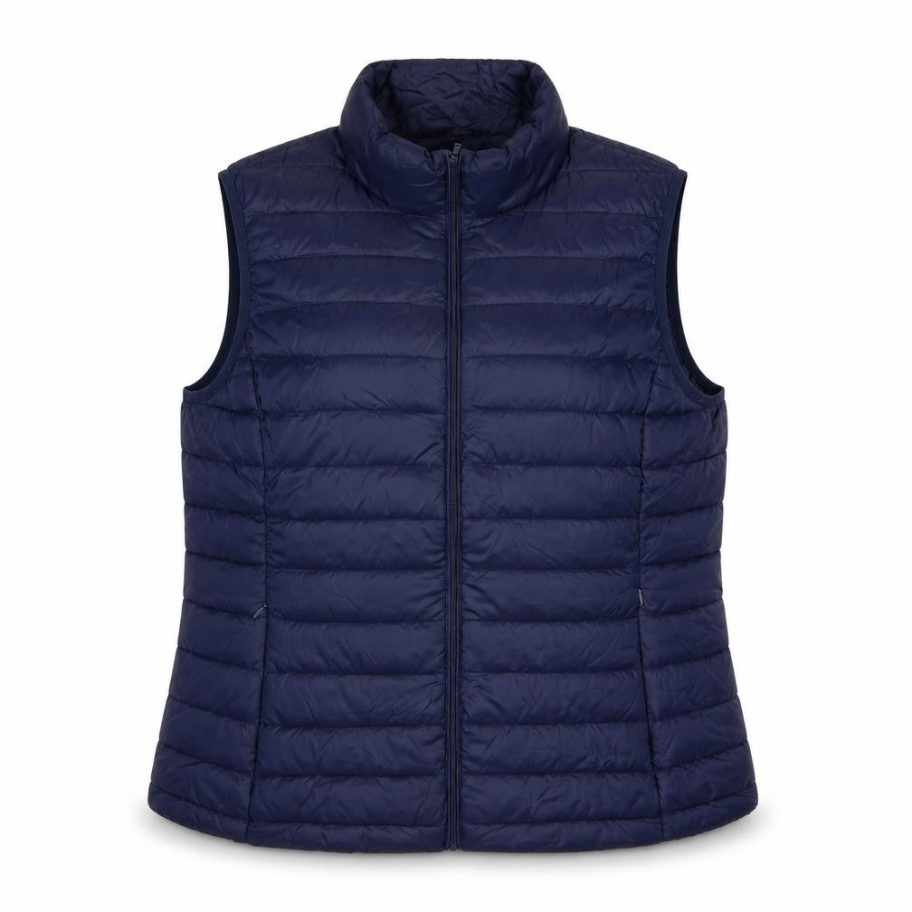 St. Bernard Womens Blue UK 22 Quilted Puffer Bodywarmer Waistcoat