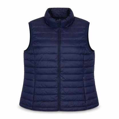 St. Bernard Womens Blue UK 22 Quilted Puffer Bodywarmer Waistcoat