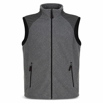 Old Navy Men’s Grey M Fleece Full Zip Outdoor Waistcoat Gilet