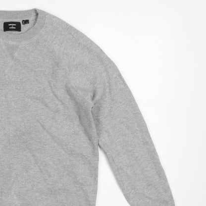 Superdry Studios Men's Grey S Crew Neck Pullover Sweatshirt