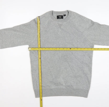 Superdry Studios Men's Grey S Crew Neck Pullover Sweatshirt