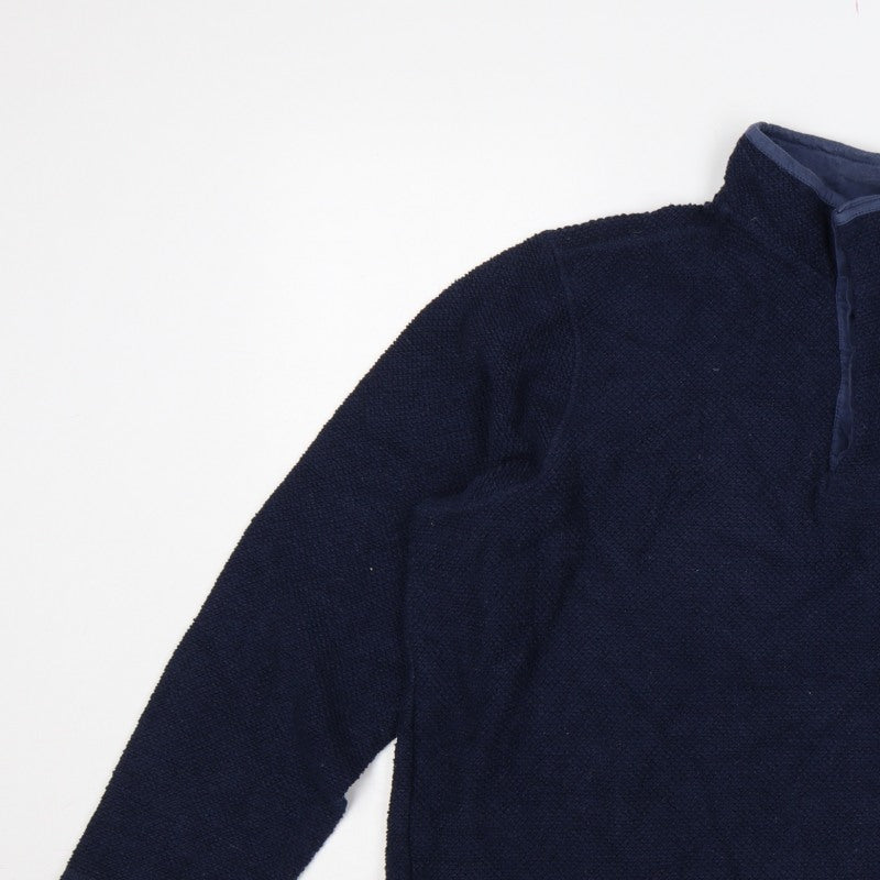Mountain Warehouse Men’s Blue XL 1/4 Zip Fleece Sweatshirt