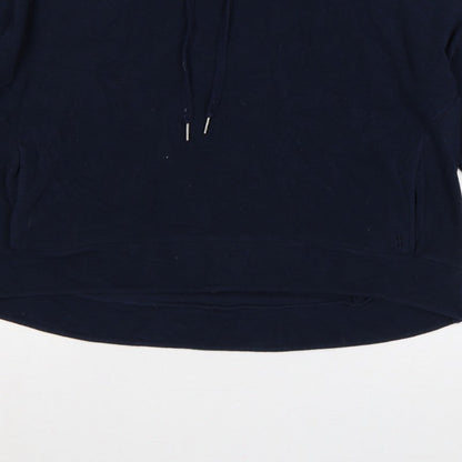 Sweaty Betty Women’s Navy Blue XL Pullover High Neck Sweatshirt