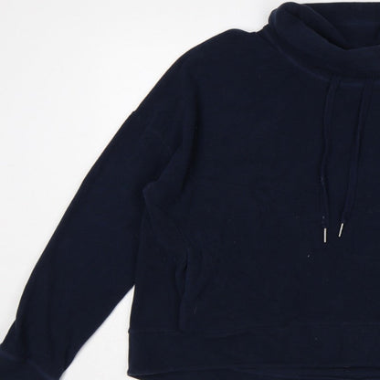 Sweaty Betty Women’s Navy Blue XL Pullover High Neck Sweatshirt