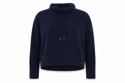 Sweaty Betty Women’s Navy Blue XL Pullover High Neck Sweatshirt