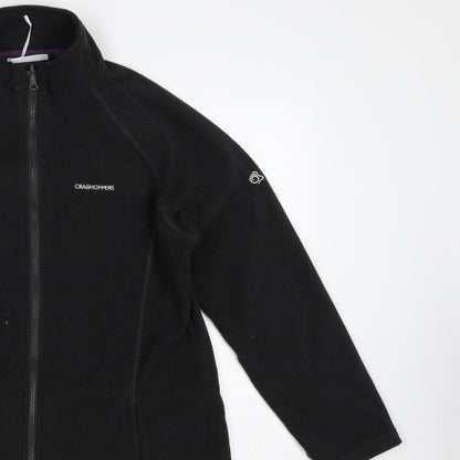Craghoppers Women’s Black UK 12 Fleece Full Zip Outdoor Jacket