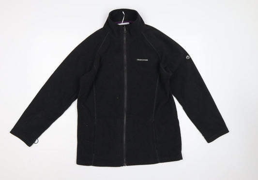Craghoppers Women’s Black UK 12 Fleece Full Zip Outdoor Jacket