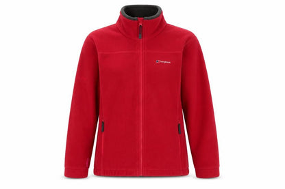 Berghaus Women Red Size 12 Full Zip Fleece Jacket Outdoor