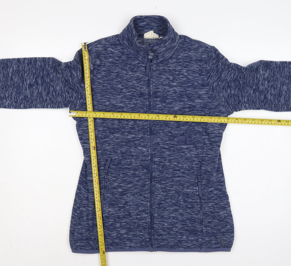 Mountain Warehouse Women Blue UK 12 Fleece Full Zip Outdoor Jacket