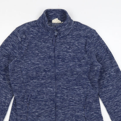 Mountain Warehouse Women Blue UK 12 Fleece Full Zip Outdoor Jacket