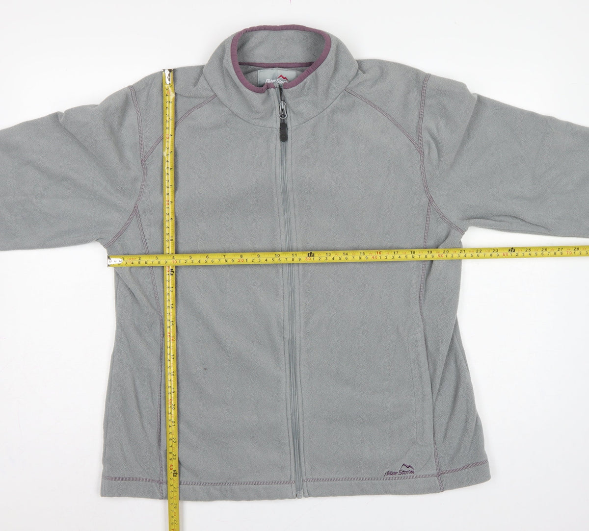 Peter Storm Women’s Grey Fleece Full Zip Jacket Size 18 Outdoor