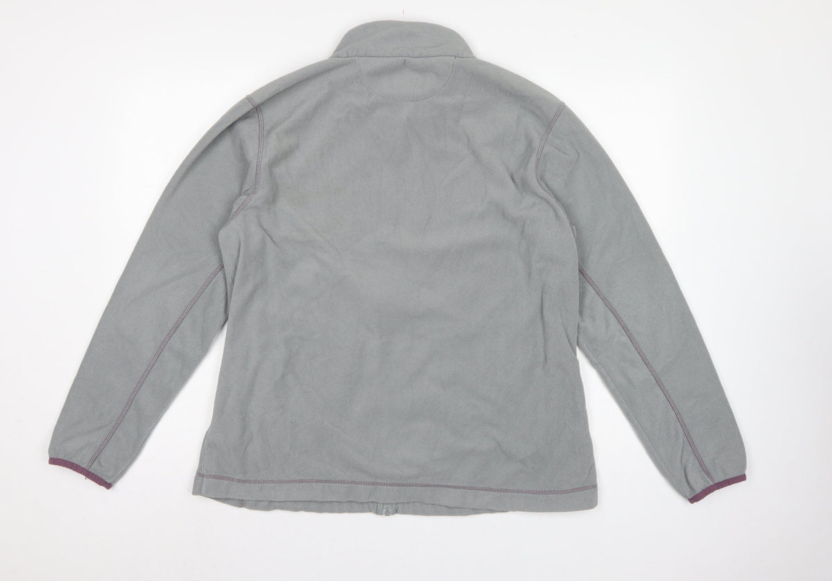 Peter Storm Women’s Grey Fleece Full Zip Jacket Size 18 Outdoor