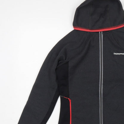 Craghoppers Women’s Black UK 8 Hooded Full Zip Fleece Jacket