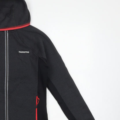 Craghoppers Women’s Black UK 8 Hooded Full Zip Fleece Jacket