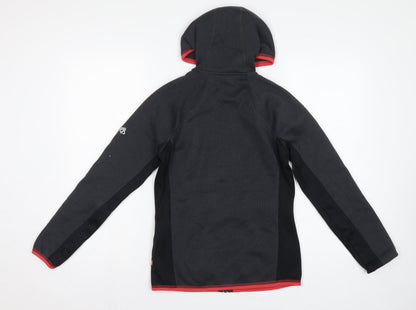 Craghoppers Women’s Black UK 8 Hooded Full Zip Fleece Jacket