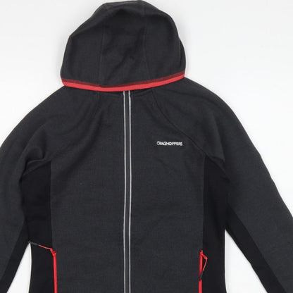 Craghoppers Women’s Black UK 8 Hooded Full Zip Fleece Jacket