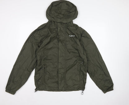 Peter Storm Men's Green XS Hooded Lightweight Windbreaker Jacket