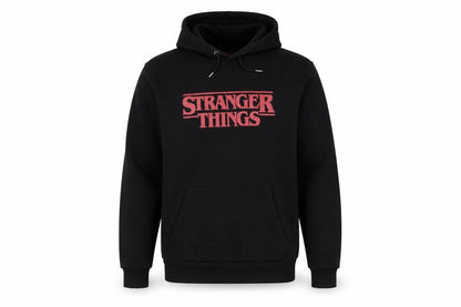 Netflix Stranger Things Men’s Black XL Pullover Graphic Hoodie