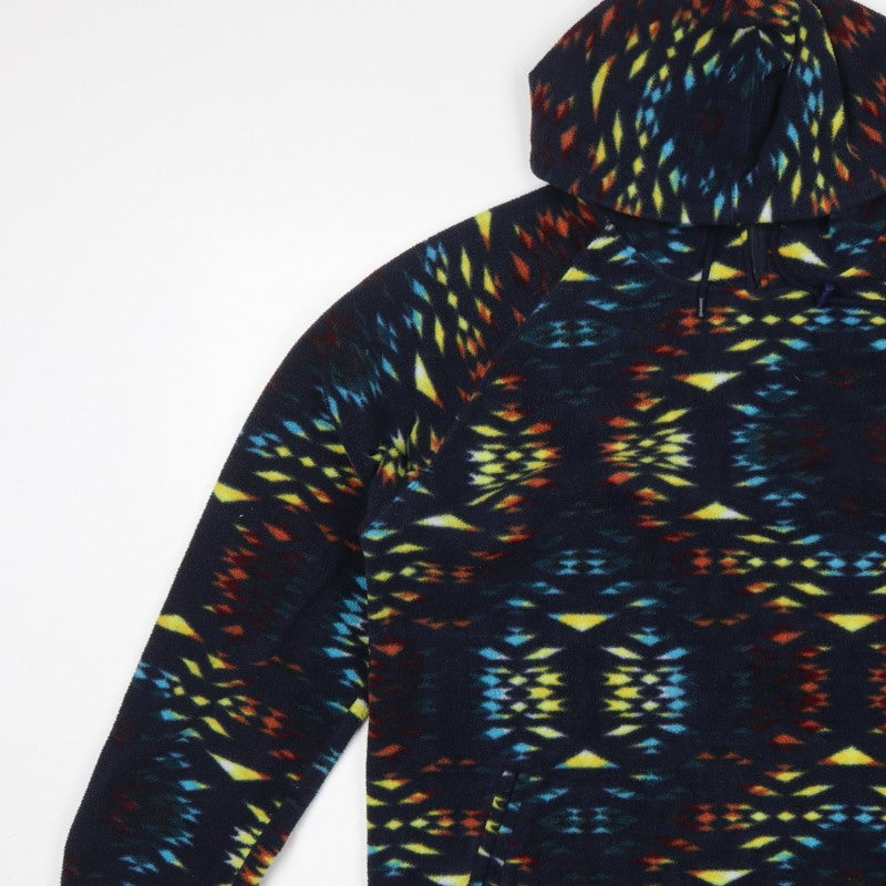 Super Massive Men’s Multicoloured L Aztec Fleece 1/4 Zip Hoodie